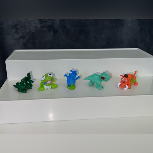 Zuru Smashers Dino Island Mini Figures Pencil Toppers Ice Age Set Of 5 - Picture 2 of 9